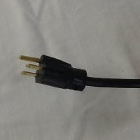 Molded 120 volt cord 108"