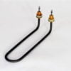 short single loop heating element for evap pans