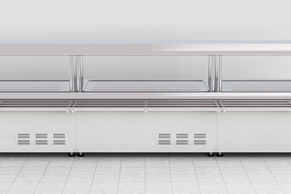 drip pan in refrigerator