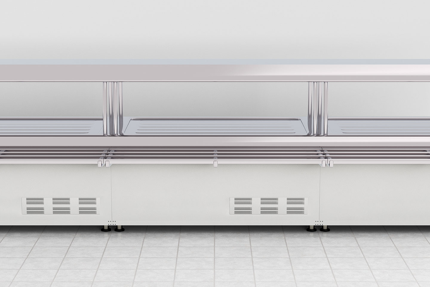 drip pan in refrigerator